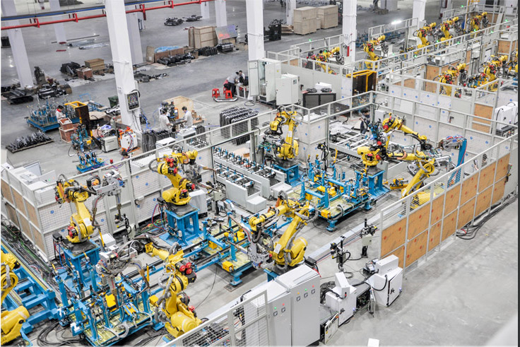 點焊機(jī)器人工作站