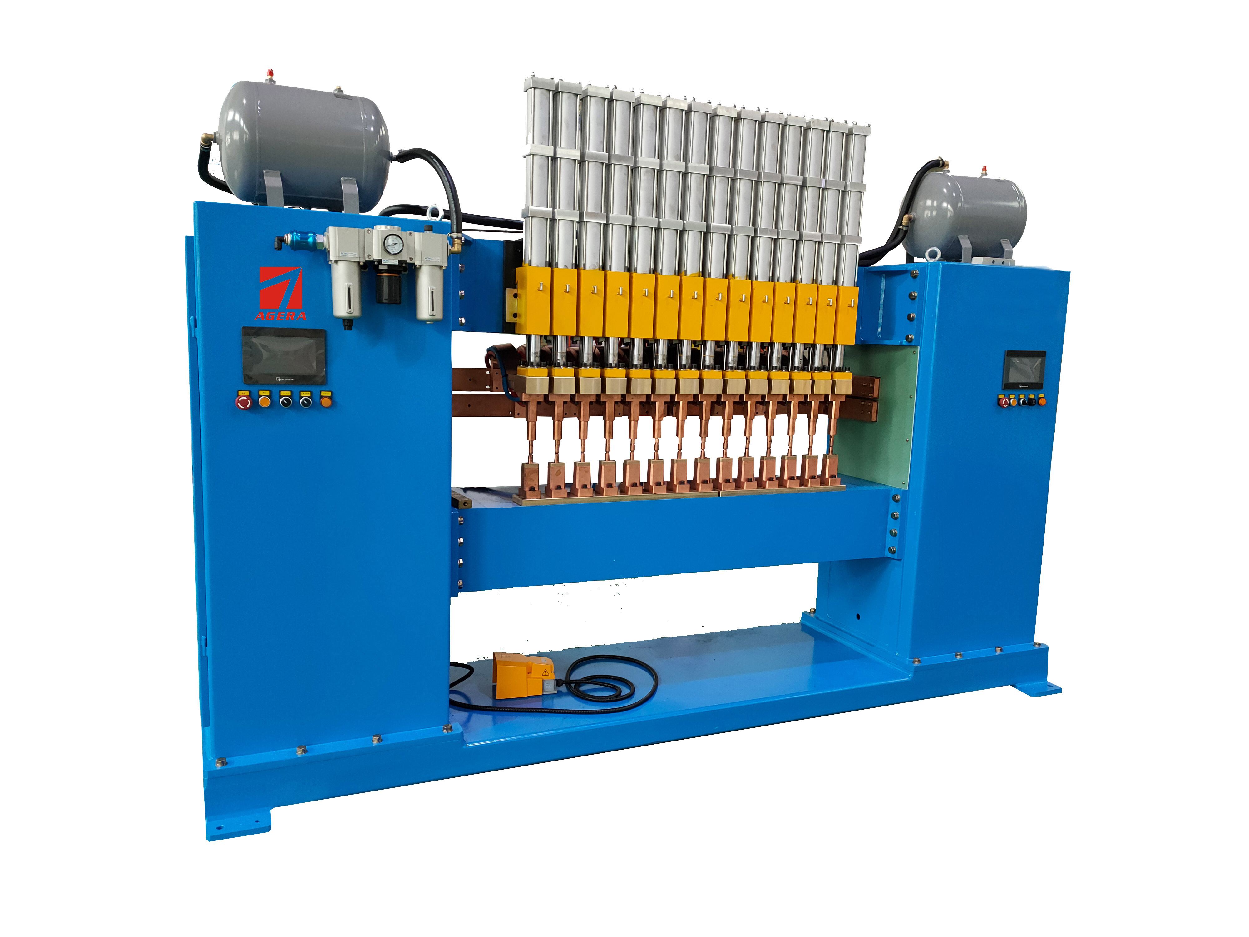 板材散熱器龍門式自動多點(diǎn)焊機(jī)項目介紹 板材散熱器龍門式自動多點(diǎn)焊機(jī)項目介紹