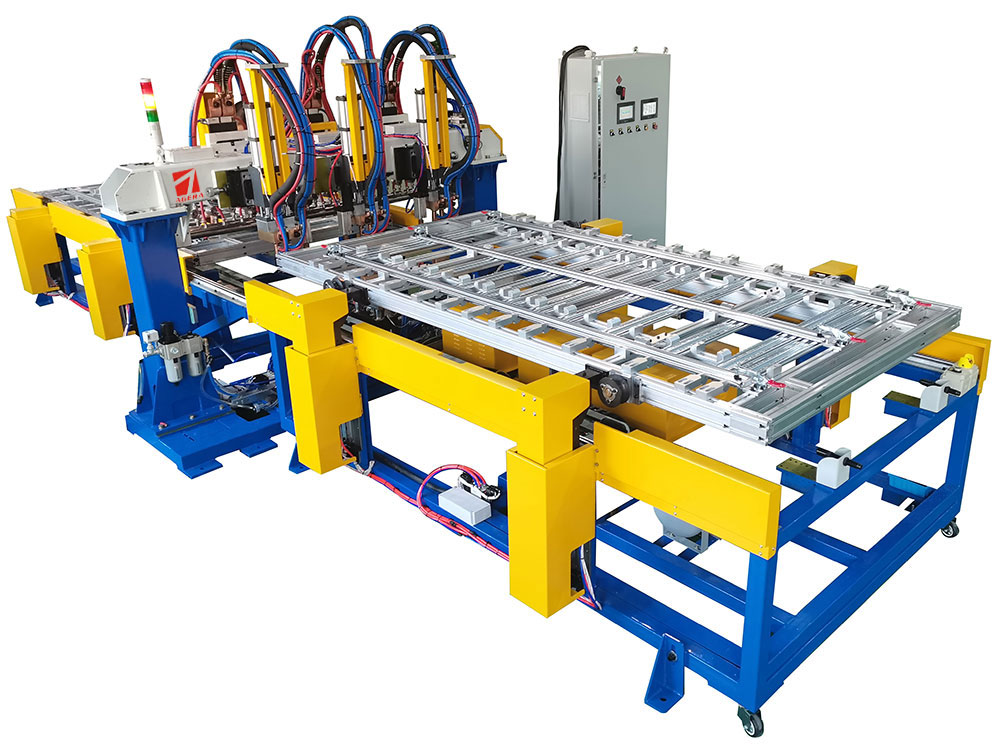 鍍鋅托盤(pán)龍門(mén)自動(dòng)點(diǎn)焊機(jī)定制項(xiàng)目介紹 鍍鋅托盤(pán)龍門(mén)自動(dòng)點(diǎn)焊機(jī)定制項(xiàng)目介紹