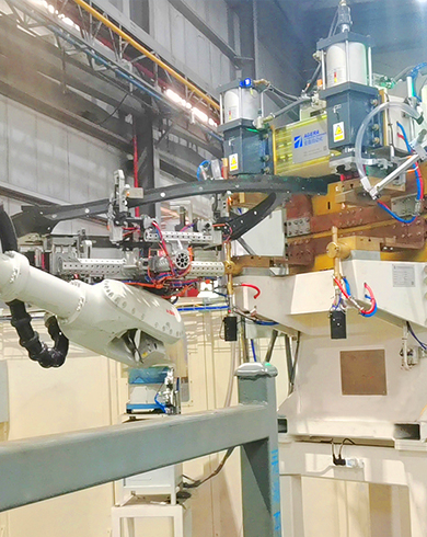 一體成形門(mén)環(huán)全自動(dòng)凸焊工作站