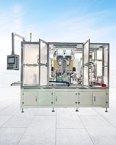 汽車(chē)球銷(xiāo)連桿雙頭自動(dòng)焊接工作站